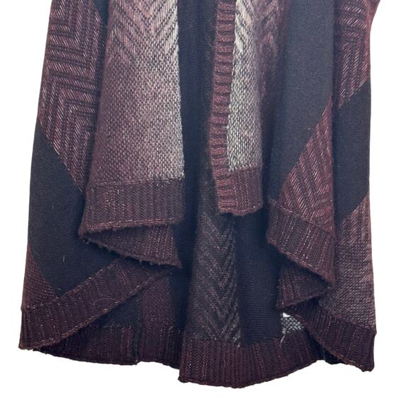 Anthropologie Sleeping On Snow Women’s Mabli Open Cardigan Vest Wool Aztec XS - Picture 7 of 10